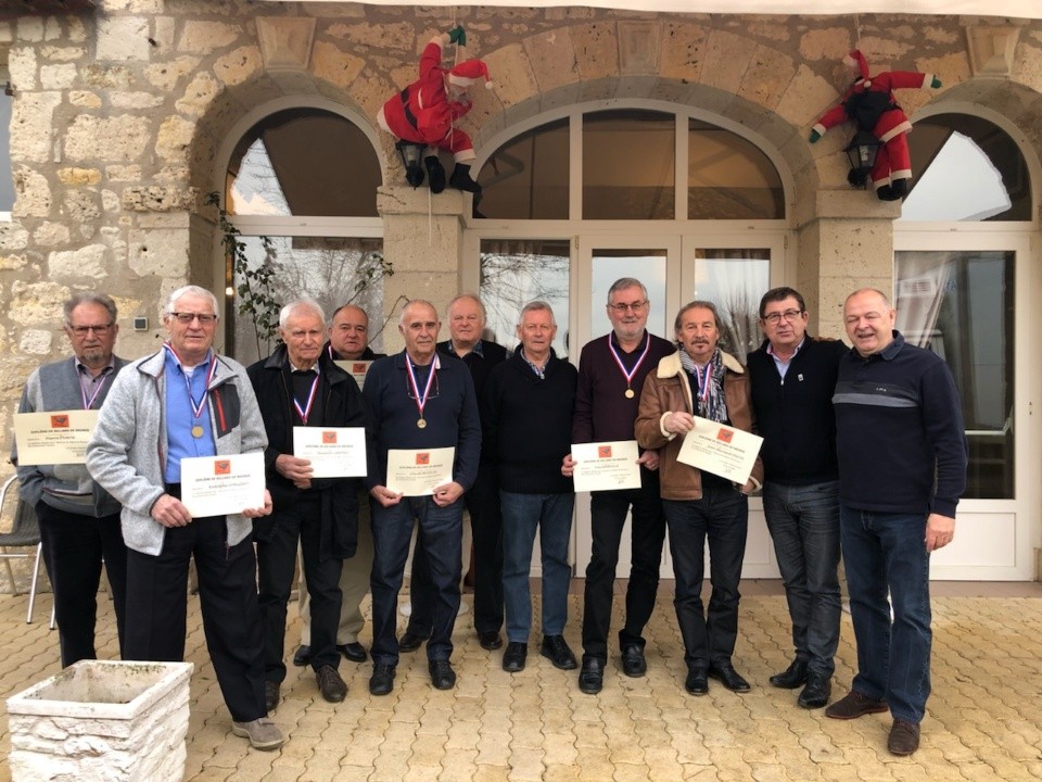 Remise récompenses billard janvier 2019