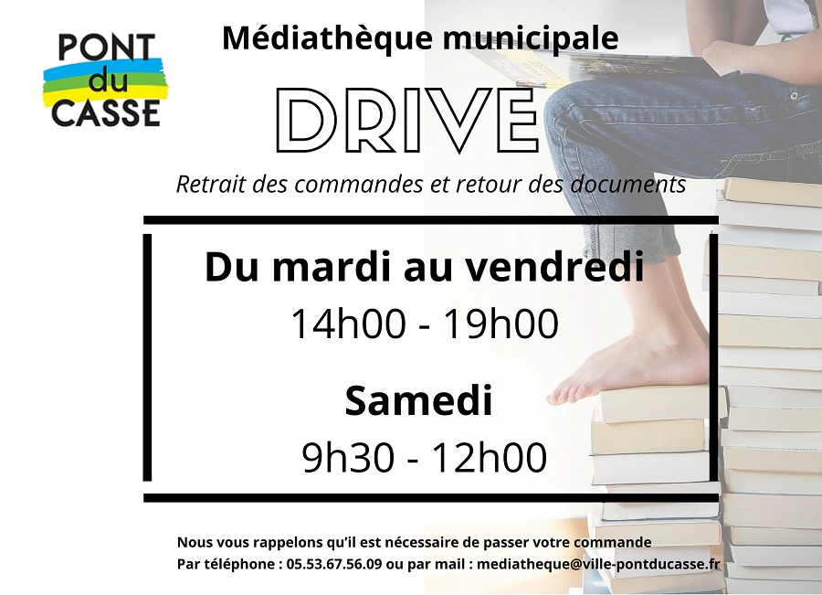 Du mardi au vendredi 14h00 – 19h00 Samedi 9h30 – 12h00