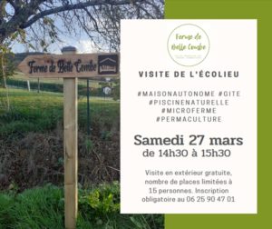 VISITE ECOLIEU 27 MARS 2021