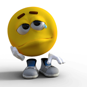 emoji triste pixabay libre de droits