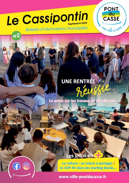 Le Cassipontin n°2 est dans vos boîtes aux lettres !
